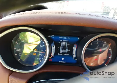 2017 Maserati Ghibli z USA, uszkodzony, nr VIN ZAM57XSA0H1238240